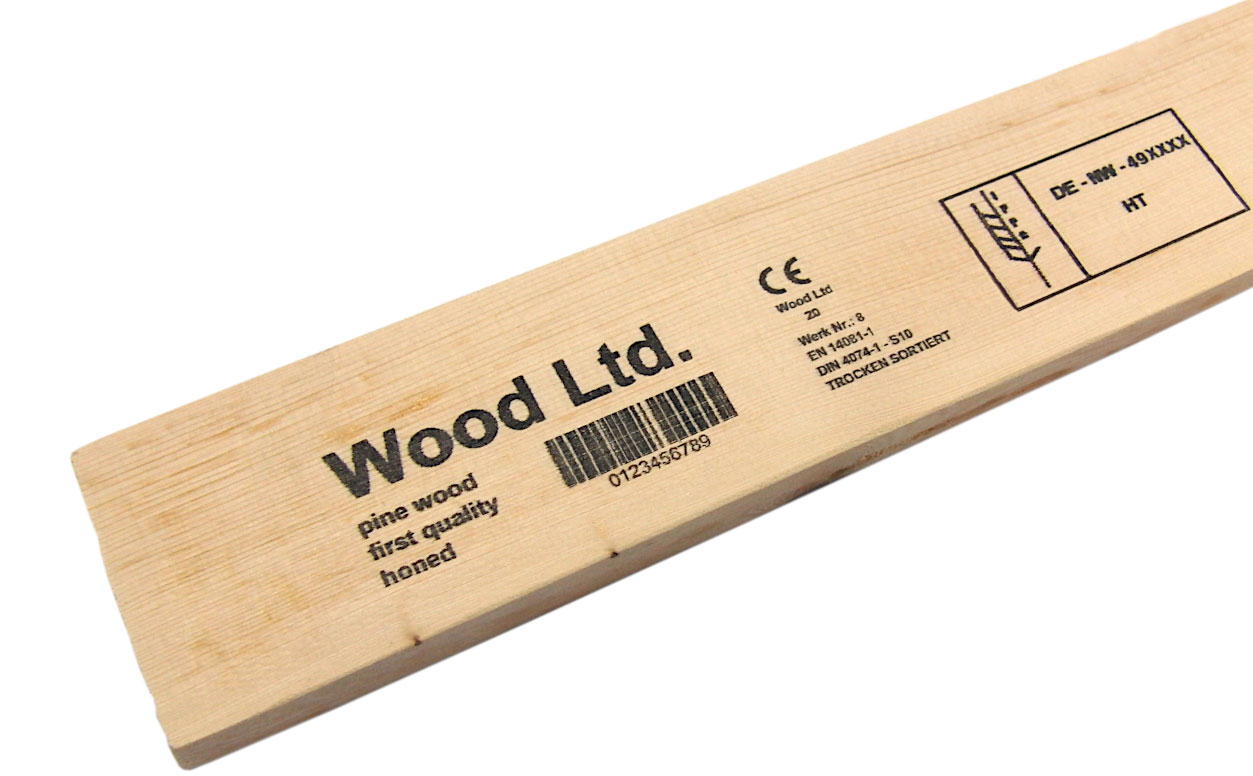 Umweltfreundliche Holzkennzeichnung